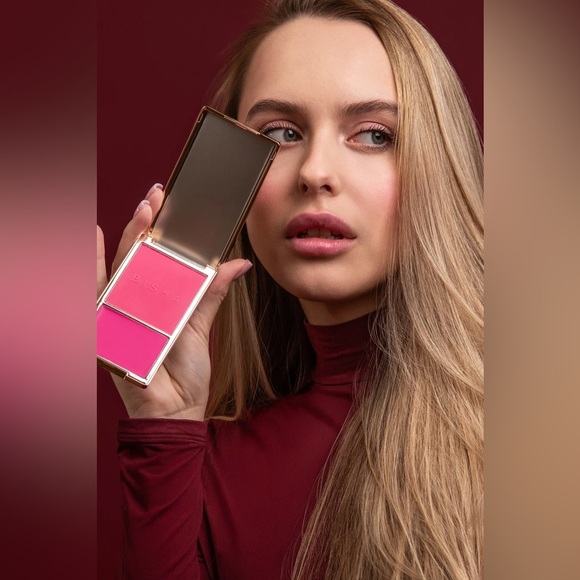 Brand New! Bisha Essential Duo Dubai Colorway Crème + Powder Blush Set - Picture 9 of 16